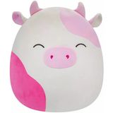 Zeycanhome Squishmallows Pembe İnek Caedyn 40Cm Kız Erkek Çocuk Oyuncak Eğitici Oyuncaklar