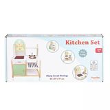 Zeycanhome T1011 Ahşap Çocuk Mutfağı (Led Yoktur) Kız Erkek Çocuk Oyuncak Eğitici Oyuncaklar