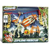 Zeycanhome The Corps Zipline Rescue Asker Oyun Seti Kız Erkek Çocuk Oyuncak Eğitici Oyuncaklar