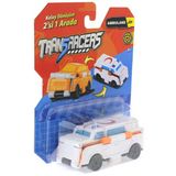 Zeycanhome Transracers Dönüşen Arabalar Ambulans / Jip Kız Erkek Çocuk Oyuncak Eğitici Oyuncaklar