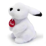 Zeycanhome Trudi Peluş Beyaz Tavşan 20Cm Kız Erkek Çocuk Oyuncak Eğitici Oyuncaklar