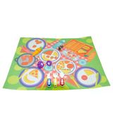 Zeycanhome Urt003-18 Yemek Dünyası Oyun Halısı -Birlik Kız Erkek Çocuk Oyuncak Eğitici Oyuncaklar
