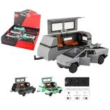 Zeycanhome Xhd-B3230-Vardem Çek Bırak Işıklı Ve Sesli Truck Model Karavan 1:32 Kız Erkek Çocuk Oyuncak Eğitici