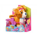 Zeycanhome Yürüme Arkadaşım Peluş Köpek Latte Kız Erkek Çocuk Oyuncak Eğitici Oyuncaklar