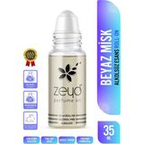 Zeyd Beyaz Misk Kokulu Alkolsüz Esans 35 ml Parfüm Esansı Roll-on Edp Esansiyel Yağ Zeyd - 30 ml - Beyaz Misk 35 ml Roll On Alkolsüz Esans-Edp-Cep Parfüm