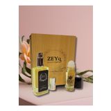 zeyd Miski Amber Alkol Bazlı 50 ml Parfüm ve Alkolsüz 35 ml Parfüm Esansı Kutulu Set