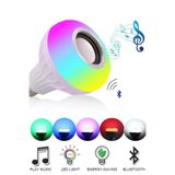 Zeyd Ticaret Bluetooth Hoparlör Ve Led Lamba Uzaktan Kumandalı Ampul Renk Değiştiren Müzikli Ampul