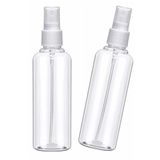 Zeyd Ticaret Sprey 100 Ml Boş Şişe Spreyli Kolonya Şişesi Doldurulabilir Cep Plastik Parfüm Şişesi Dezenfektan