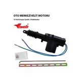 zeydabutik Merkezi Kilit Motoru Tek Motor 2 Kablo 12 Volt İnwells
