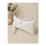 zeydila Beyaz Kapitone El Çantası / Clutch