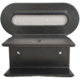 Zeygen Baza Kulpu Baza Yatak Tutucu Plastik Kulp Baza Tutucu Siyah Renk - 40 mm 4 Adet