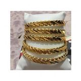 Zeygold 5 Adet Altın Kaplama Duble Adana Burma Bilezik Zeygold