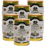 Zeykur Elmas Doğal Siyah Zeytin 1 kg 6 'lı