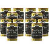 Zeykur Tuzsuz Kuru Sele Diyet Light Siyah Zeytin 900 gr 12'li - 10,8 kg