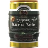 Zeykur Tuzsuz Kuru Sele Siyah Zeytin 900 gr Doğal Light Ambalajda Sağlıklı Seçim