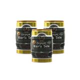 ZEYKUR ZEYTİNLERİ Tuzsuz Kuru Sele Diyet Light Siyah Zeytin 3 Adet 900 gr