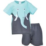 Zeyland Erkek Çocuk T-Shirt Şort - 9 - 12 Ay - Antrasit