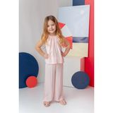 Zeyland Kız Çocuk Askılı Bluz Pantolon Takım - Pembe - 7 - 8 Yaş