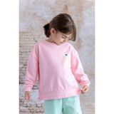 Zeyland Kız Çocuk Ön Arka Kalp Baskılı Sweatshirt - Pembe - 3 - 4 Yaş