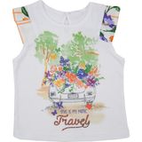 Zeyland Kız Çocuk T-Shirt - 3 Yaş - Beyaz