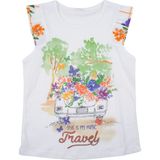 Zeyland Kız Çocuk T-Shirt - 6 Yaş - Beyaz