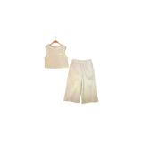 Zeyland QTEAE9AZDL-68 Kız Çocuk Bluz Pantalon Takım-Taş Çizgili