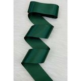 ZEYMERADE 6 Cm Zümrüt Yeşili Tek Taraflı Saten Kurdele 10 Mt, Bohça Çeyiz Nişan Takı Özel Gün Hediye Süsleme
