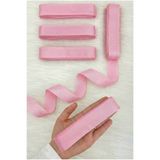 ZEYMERADE Bebe Pembe Grogren Kurdele 3 Cm 10 Mt, Bohça Çeyiz Düğün Sünnet Doğum Günü Hediye Paketleme Süsleme