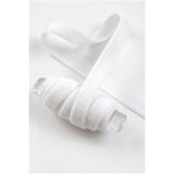ZEYMERADE Beyaz Kadife Kurdele 1cm 5mt, Gelin, Damat, Bohça, Nişan, Çeyiz, Nikah, Hediye, Şeker, Süsleme
