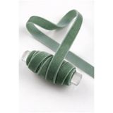 ZEYMERADE Çağla Yeşili Kadife Kurdele 1cm 5mt, Gelin, Bohça, Nişan, Çeyiz, Nikah, Hediye, Şeker, Süsleme
