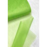 ZEYMERADE Fıstık Yeşili Bohça Süsleme Tülü, Nişan Bohça Süsü, Kapı Doğum Günü Parti Süsleme Tülü, 100x300cm