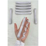 ZEYMERADE Gri Grogren Kurdele 1 Cm 10 Metre, Bohça Çeyiz Nikah Nişan Özel Gün Hediye Paketleme Süsleme