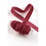 ZEYMERADE Gül Kurusu Kadife Kurdele 1cm 5mt, Gelin, Bohça, Nişan, Çeyiz, Nikah, Hediye, Şeker, Süsleme