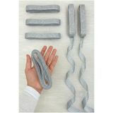 ZEYMERADE Gümüş Simli Kurdele 2 Cm 10 Metre, Bohça Çeyiz Bride Nişan Doğum Günü Pasta Hediye Süsleme Kurdelesi