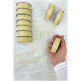 ZEYMERADE Krem Tül Kurdele, 2 cm 22 mt Organze, Hediye, Paketleme, Süsleme, Nikah, Gelin, Bohça, Nişan, Çeyiz