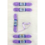 ZEYMERADE Lila Saten Kurdele 1 Cm 10 Metre, Bohça Çeyiz Özel Gün Hediye Süsleme Kurdelesi