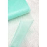 ZEYMERADE Mint Yeşili Bohça Süsleme Tülü, Nişan Bohça Süsü, Kapı Doğum Günü Parti Süsleme Tülü, 100x300cm