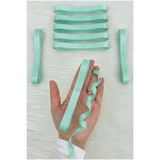 ZEYMERADE Mint Yeşili Grogren Kurdele 1 Cm 10 Metre, Bohça Çeyiz Özel Gün Hediye Nişan Nikah Paketleme Süsleme