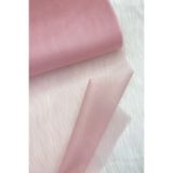 ZEYMERADE Pastel Pembe Bohça Süsleme Tülü, Nişan Bohça Süsü, Kapı Doğum Günü Parti Süsleme Tülü, 100x300cm
