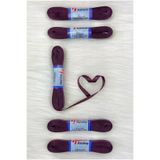 ZEYMERADE Patlıcan Moru Saten Kurdele 1 Cm 10 Metre, Bohça Çeyiz Nikah Kına Sünnet Özel Gün Hediye Süsleme