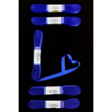 ZEYMERADE Saks Mavi Saten Kurdele 1 Cm 10 Metre, Bohça Çeyiz Özel Gün Hediye Süsleme Kurdelesi