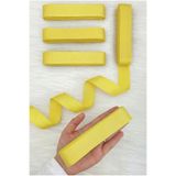 ZEYMERADE Sarı Grogren Kurdele 3 Cm 10 Mt, Bohça Çeyiz Düğün Sünnet Doğum Günü Hediye Paketleme Süsleme