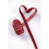 ZEYMERADE Simli Kadife Kurdele Gül Kurusu 1cm 5mt, Gelin, Damat, Bohça, Nişan, Çeyiz, Nikah, Hediye, Süsleme