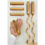 ZEYMERADE Soft Gold Saten Kurdele 2 Cm 10 Mt, Bohça Çeyiz Nikah Kına Sünnet Doğum Günü Parti Hediye Süsleme