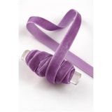 ZEYMERADE Toz Lila Kadife Kurdele 1cm 5mt, Gelin, Damat, Bohça, Nişan, Çeyiz, Nikah, Hediye, Şeker, Süsleme