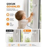 Zeyn Gross Pvc Kapı ve Pencere Emniyet Kilidi | Çocuk Güvenlik Kilidi | Pimapen Güvenlik Kilidi | Beyaz - Yok