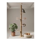 Zeyn Premium / Lüks Kedi Kulesi, Kedi Evi ve Tırmalama Kulesi, Kedi Oyun Kulesi, Kedi Tırmala Kulesi,(Size Özel Yükseklik)
