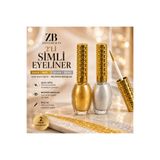 ZEYNABEAUTY 2'li Simli Eyeliner Sarı Beyaz Gold & Silver