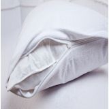 Zeynep 2 Adet Kapitone Yastık Kılıfı Fermuarlı 50 x 70 cm Yastık Koruyucu - Beyaz