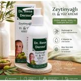 Zeynep Beautly Handmade Dr.rena Dermo Zeytinyağlı El ve Yüz Kremi